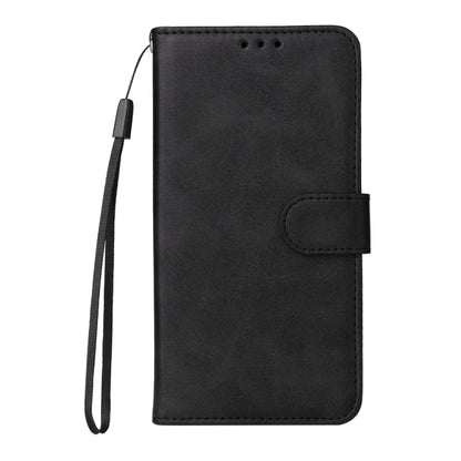 For iPhone 16 Classic Calf Texture Flip Leather Phone Case(Black) - iPhone 16 Cases by buy2fix | Online Shopping UK | buy2fix