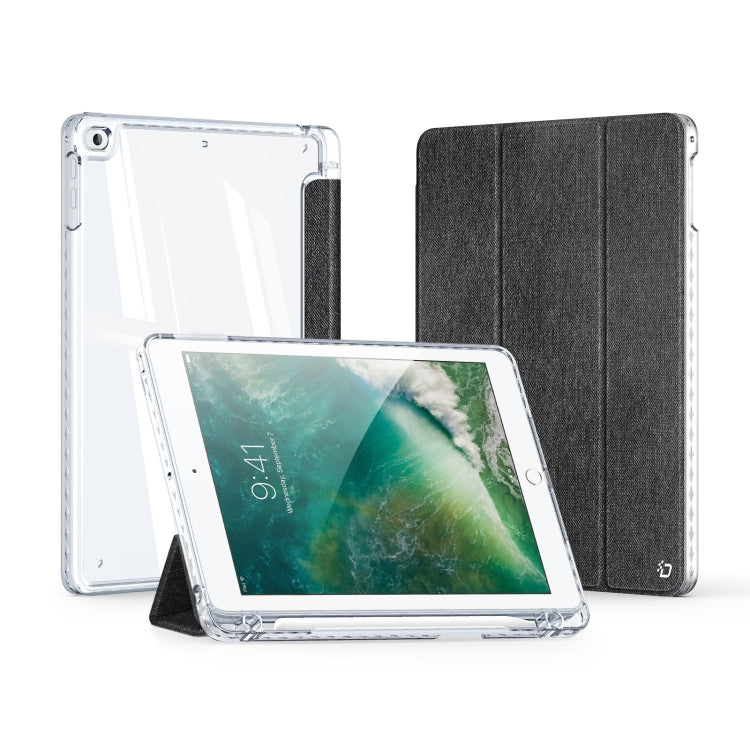 For iPad 9.7 2017 / 2018 / Air /Air2 DUX DUCIS Unid Series PU+TPU Smart Tablet Case(Black) - iPad 9.7 (2018) & (2017) Cases by DUX DUCIS | Online Shopping UK | buy2fix