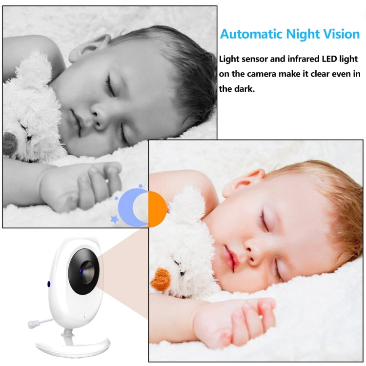 SP990 2.4 inch LCD Screen Baby Monitor Care Camera(EU Plug) - Baby Monitor by buy2fix | Online Shopping UK | buy2fix