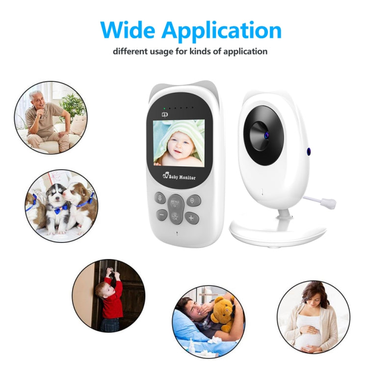 SP990 2.4 inch LCD Screen Baby Monitor Care Camera(US Plug) - Baby Monitor by buy2fix | Online Shopping UK | buy2fix