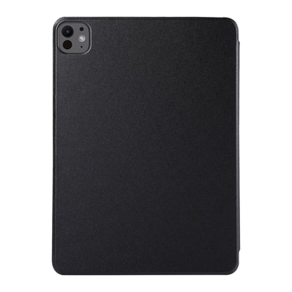 For iPad Pro 13 2024 Double-sided Clip Non-buckle Magnetic PU Smart Tablet Case(Black) - iPad Air 13 2024 Cases by buy2fix | Online Shopping UK | buy2fix