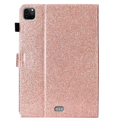 For iPad Pro 11 2024 Glitter Smart Leather Tablet Case(Rose Gold) - iPad Pro 11 2024 Cases by buy2fix | Online Shopping UK | buy2fix