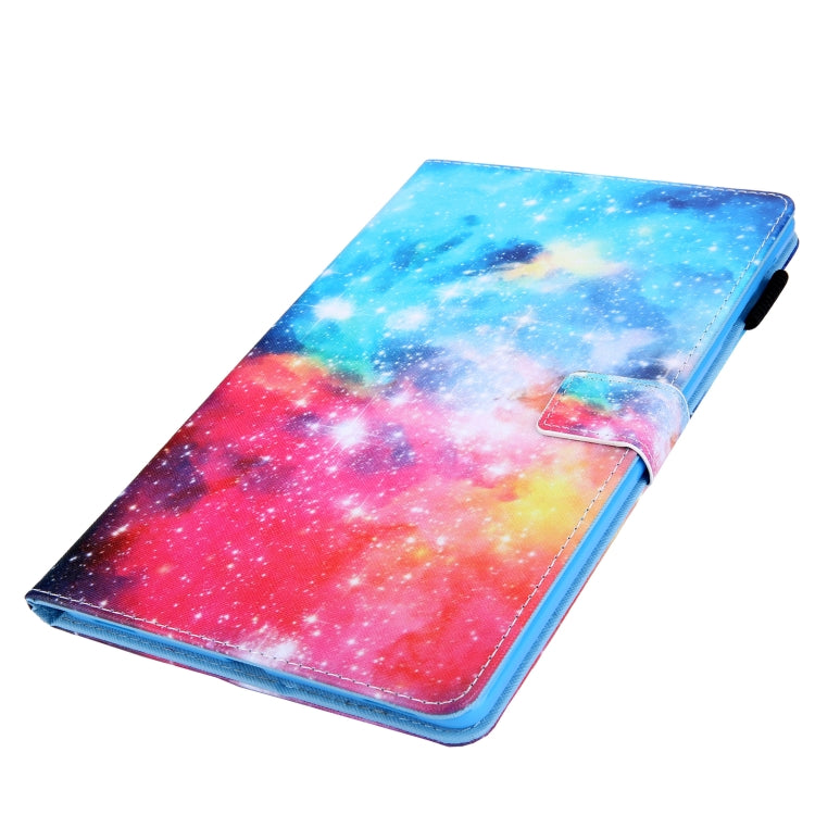 For iPad Pro 11 2024 Colored Drawing Leather Smart Tablet Case(Beautiful Starry Sky) - iPad Pro 11 2024 Cases by buy2fix | Online Shopping UK | buy2fix