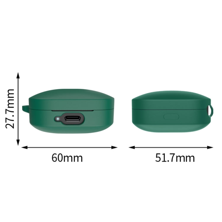 For Xiaomi Redmi Buds 6 Active Headset Silicone Protective Case(Green) - Xiaomi Earphone Case by buy2fix | Online Shopping UK | buy2fix