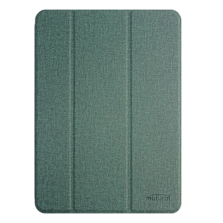 For iPad Pro 13 2024 Mutural YASHI Series Tablet Leather Smart Case(Green) - More iPad Cases by Mutural | Online Shopping UK | buy2fix