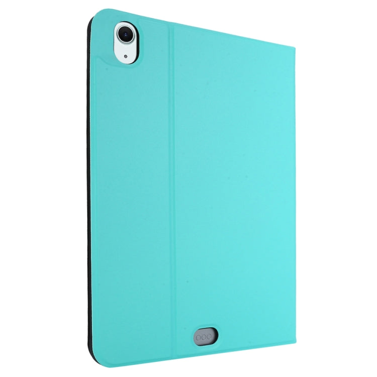 For iPad Air 13 2024 Stretch Voltage Plain Leather Smart Tablet Case(Green) - iPad Air 13 2024 Cases by buy2fix | Online Shopping UK | buy2fix