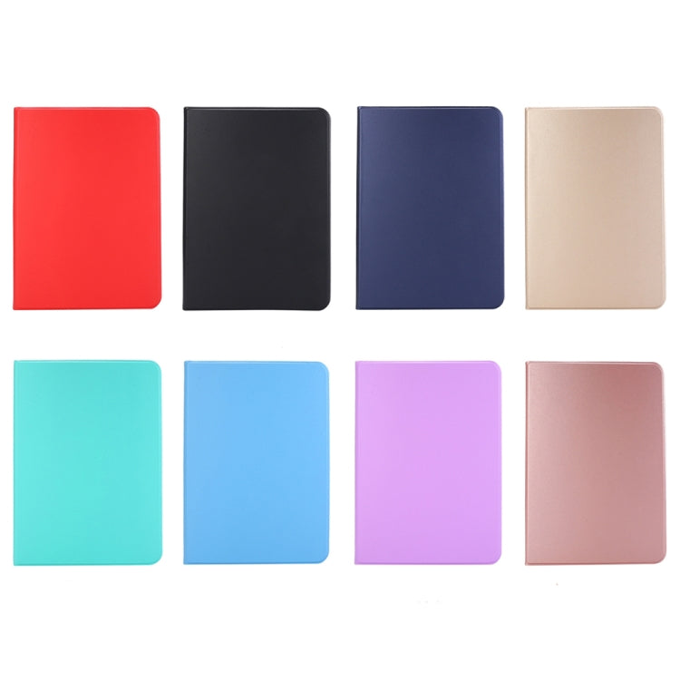 For iPad Pro 13 2024 Stretch Voltage Plain Leather Smart Tablet Case(Purple) - iPad Pro 13 2024 Cases by buy2fix | Online Shopping UK | buy2fix