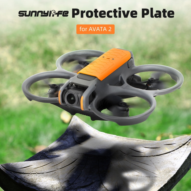 For DJI Avata 2 Sunnylife Drone Anti-Collision Protective Cover Back Plate(Black) -  by Sunnylife | Online Shopping UK | buy2fix