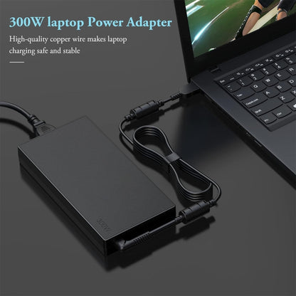 300W 20V 15A Laptop Notebook Power Adapter For Lenovo Big Square USB, Plug:US Plug - For Lenovo by buy2fix | Online Shopping UK | buy2fix