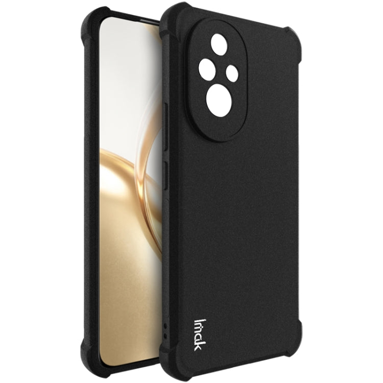For Honor 200 imak Shockproof Airbag TPU Phone Case(Matte Black) - Honor Cases by imak | Online Shopping UK | buy2fix