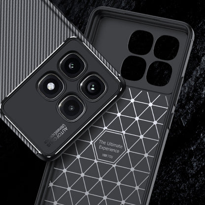 For Redmi K70 Ultra Carbon Fiber Texture Shockproof TPU Phone Case(Black) - Xiaomi Cases by buy2fix | Online Shopping UK | buy2fix