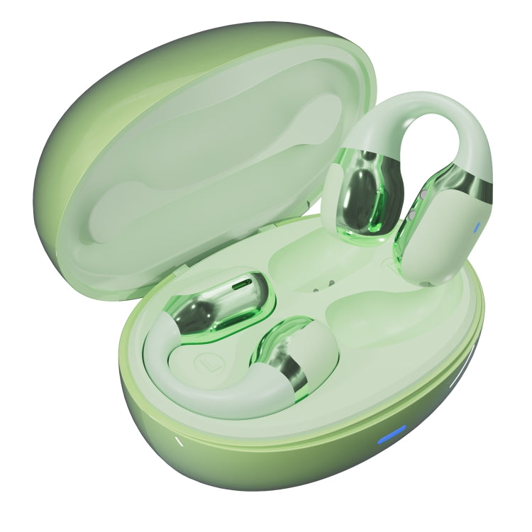 F16 TWS Air Conduction Wireless Sports Music Bluetooth Earphone(Green) - TWS Earphone by buy2fix | Online Shopping UK | buy2fix