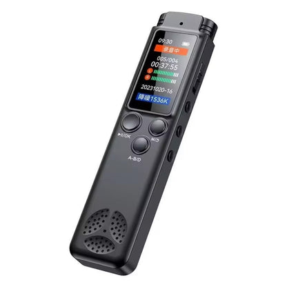 H22 Smart Color Screen Noise Reduction Voice Recorder, Capacity:64GB(Black) - Recording Pen by buy2fix | Online Shopping UK | buy2fix