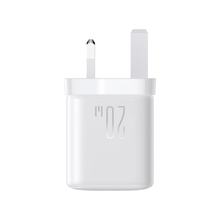 JOYROOM JR-TCF21 20W Dual Ports USB + Type-C Charger, Plug:UK Plug(White) - USB Charger by JOYROOM | Online Shopping UK | buy2fix