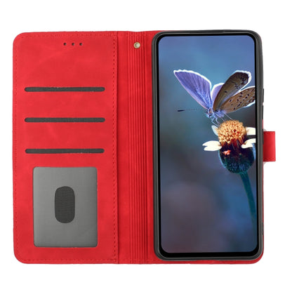 For Samsung Galaxy S25 Ultra 5G Flower Embossing Pattern Leather Phone Case(Red) - Galaxy S25 Ultra 5G Cases by buy2fix | Online Shopping UK | buy2fix