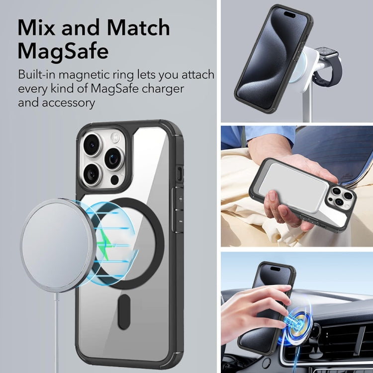 For iPhone 15 Plus MagSafe Acrylic Hybrid TPU Phone Case(Royal Blue) - iPhone 15 Plus Cases by buy2fix | Online Shopping UK | buy2fix