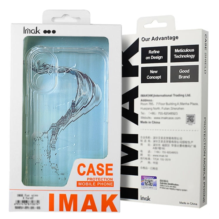 For Google Pixel 8a IMAK Space Shield PC + TPU Airbag Shockproof Phone Case(Transparent) - Google Cases by imak | Online Shopping UK | buy2fix