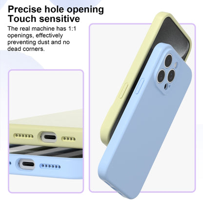 For iPhone 16 Pro Max Precise Hole Liquid Silicone Jelly Color Full Coverage Phone Case(Caramel Brown) - iPhone 16 Pro Max Cases by buy2fix | Online Shopping UK | buy2fix