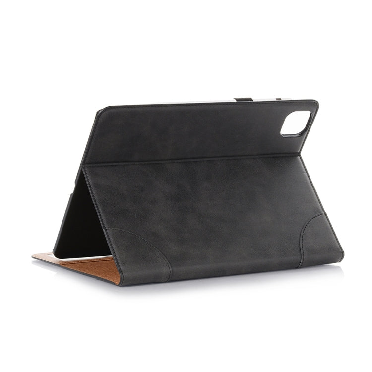 Retro Book Style Leather Tablet Case For iPad Pro 13 2024(Black) - iPad Pro 13 2024 Cases by buy2fix | Online Shopping UK | buy2fix