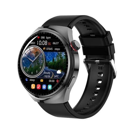 LEMFO LF38 1.6 inch IPS Screen Silicone Strap Smart Watch Supports Blood Oxygen Monitoring(Black) - Smart Watches by LEMFO | Online Shopping UK | buy2fix