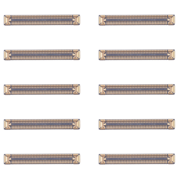 For Samsung Galaxy S23 FE SM-S711B 10pcs Motherboard LCD Display FPC Connector - Galaxy S Series Parts by buy2fix | Online Shopping UK | buy2fix