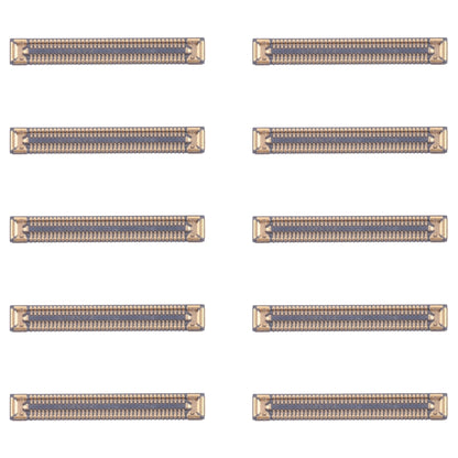 For Samsung Galaxy A73 5G SM-A736B 10pcs Motherboard LCD Display FPC Connector - Galaxy A Series Parts by buy2fix | Online Shopping UK | buy2fix