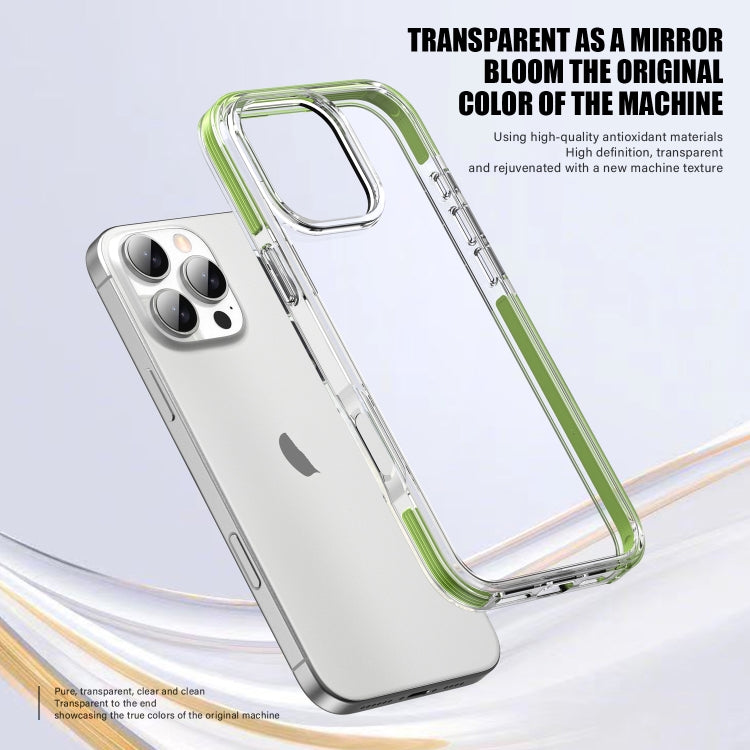 For iPhone 16 Pro Max TPE Airbag TPU+ PC Full Coverage Phone Case(White) - iPhone 16 Pro Max Cases by buy2fix | Online Shopping UK | buy2fix