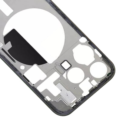 For iPhone 15 Pro Middle Frame Bezel Plate with Side Keys + Card Tray, Version:China Version(Black) - LCD Related Parts by buy2fix | Online Shopping UK | buy2fix