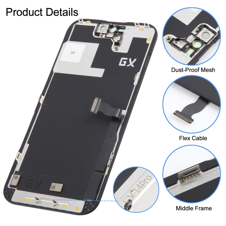 GX Hard OLED Screen For iPhone 14 Pro - LCD Related Parts by GX | Online Shopping UK | buy2fix