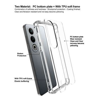 For OnePlus Ace 3V IMAK Space Shield PC + TPU Airbag Shockproof Phone Case(Transparent) - OnePlus Cases by imak | Online Shopping UK | buy2fix