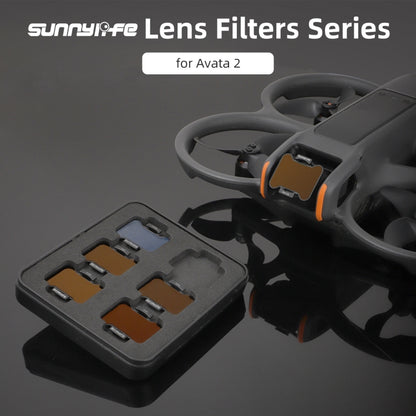 For DJI Avata 2 Sunnylife Camera Lens Filter, Filter:ND64 - Mavic Lens Filter by Sunnylife | Online Shopping UK | buy2fix