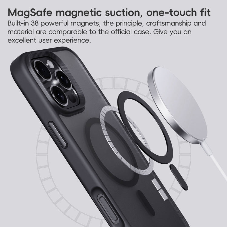 For iPhone 16 Plus Frosted MagSafe Magnetic Phone Case(Puprle) - iPhone 16 Plus Cases by buy2fix | Online Shopping UK | buy2fix