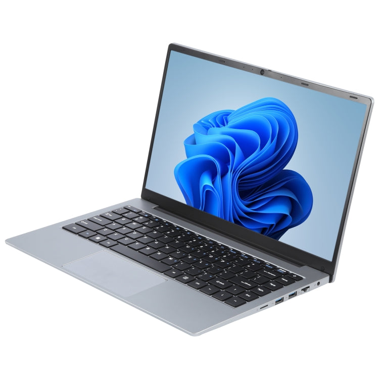 14 inch Windows 11 Laptop, 8GB+256GB, Gen 4th Intel Core i5 CPU, 180 Degree Rotation Axis(Silver) - Others by buy2fix | Online Shopping UK | buy2fix