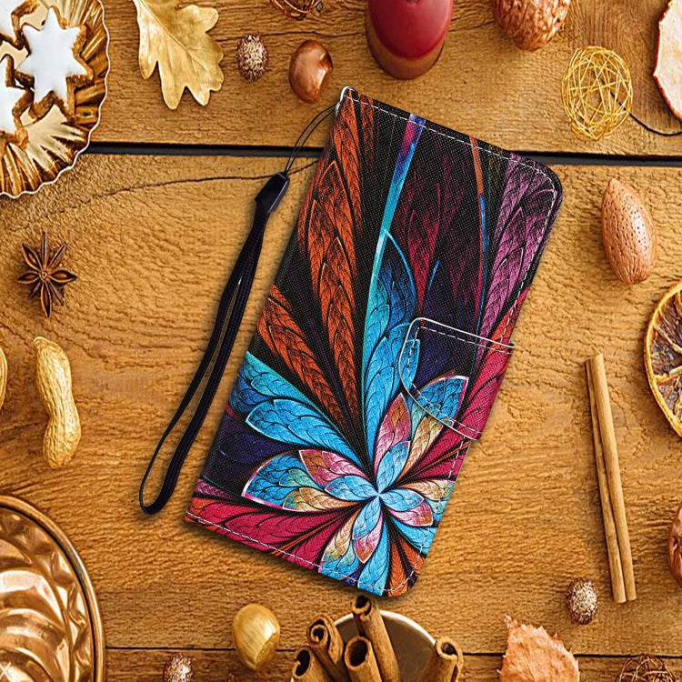 For OPPO Realme 6i Colored Drawing Pattern Horizontal Flip Leather Case with Holder & Card Slots & Wallet(Oil Painting) - Realme Cases by buy2fix | Online Shopping UK | buy2fix