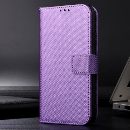 For Redmi K70 Ultra Diamond Texture Leather Phone Case(Purple) - Xiaomi Cases by buy2fix | Online Shopping UK | buy2fix