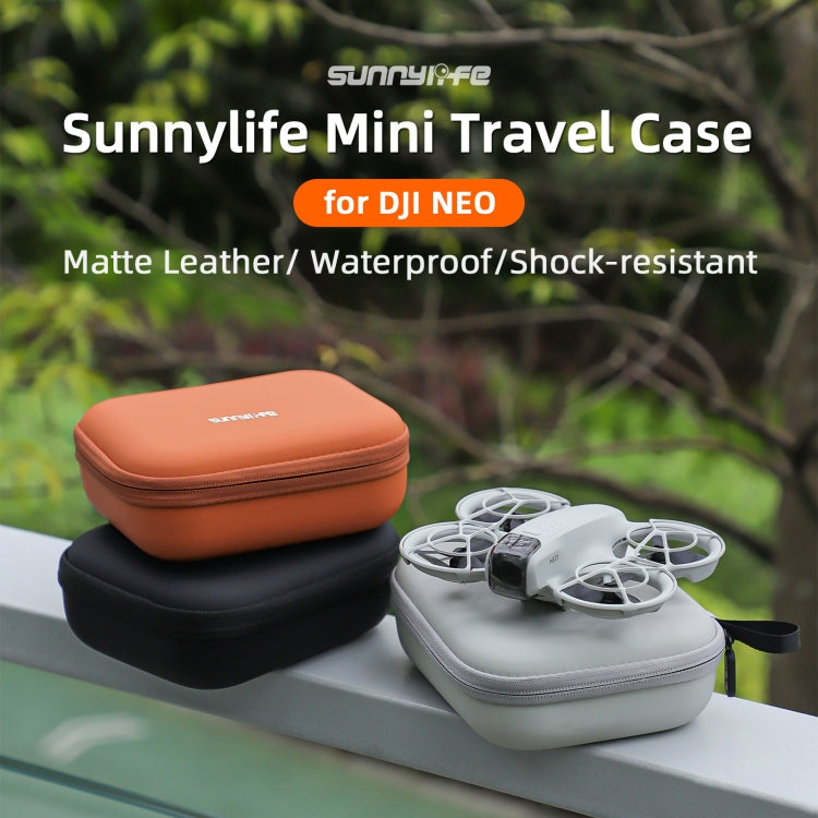 For DJI Neo Sunnylife Body Storage Case Box Suitcase(Orange) - Backpacks & Bags by Sunnylife | Online Shopping UK | buy2fix