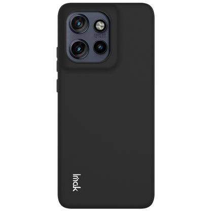 For Motorola Moto S50 5G IMAK UC-3 Series Shockproof Frosted TPU Phone Case(Black) - Motorola Cases by imak | Online Shopping UK | buy2fix