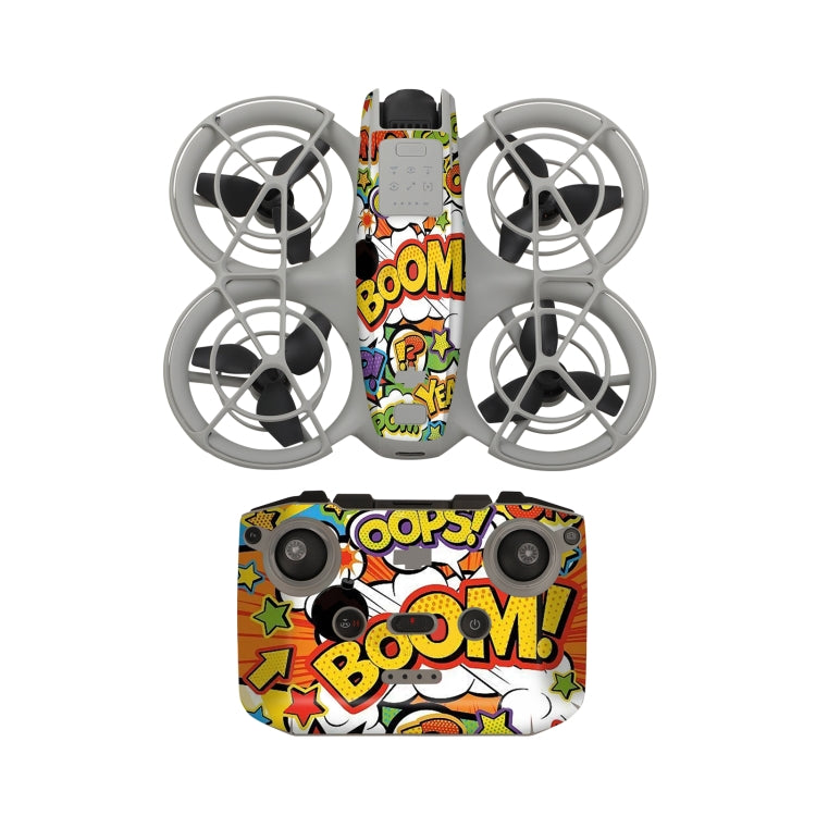 For DJI Neo Drone Body Remote Control Protective Sticker(Graffiti Boom) - Stickers by Sunnylife | Online Shopping UK | buy2fix