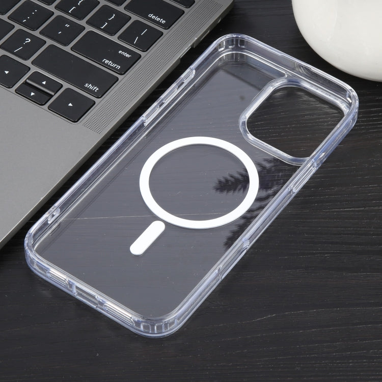 For iPhone 16 Pro Max GEBEI MagSafe Magnetic Transparent Phone Case - iPhone 16 Pro Max Cases by GEBEI | Online Shopping UK | buy2fix