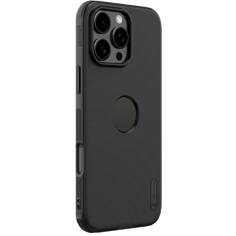 For iPhone 16 Pro NILLKIN Frosted Shield Pro PC + TPU Phone Case(Black) - iPhone 16 Pro Cases by NILLKIN | Online Shopping UK | buy2fix