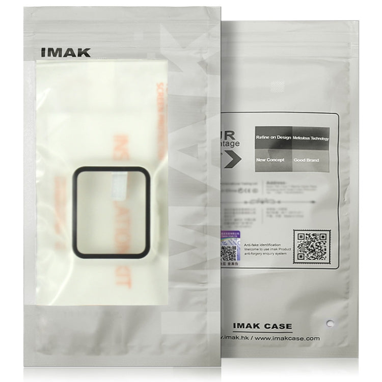 For Apple Watch Series 10 42mm imak Integrated Watch Case with Film(Transparent) - Watch Cases by imak | Online Shopping UK | buy2fix