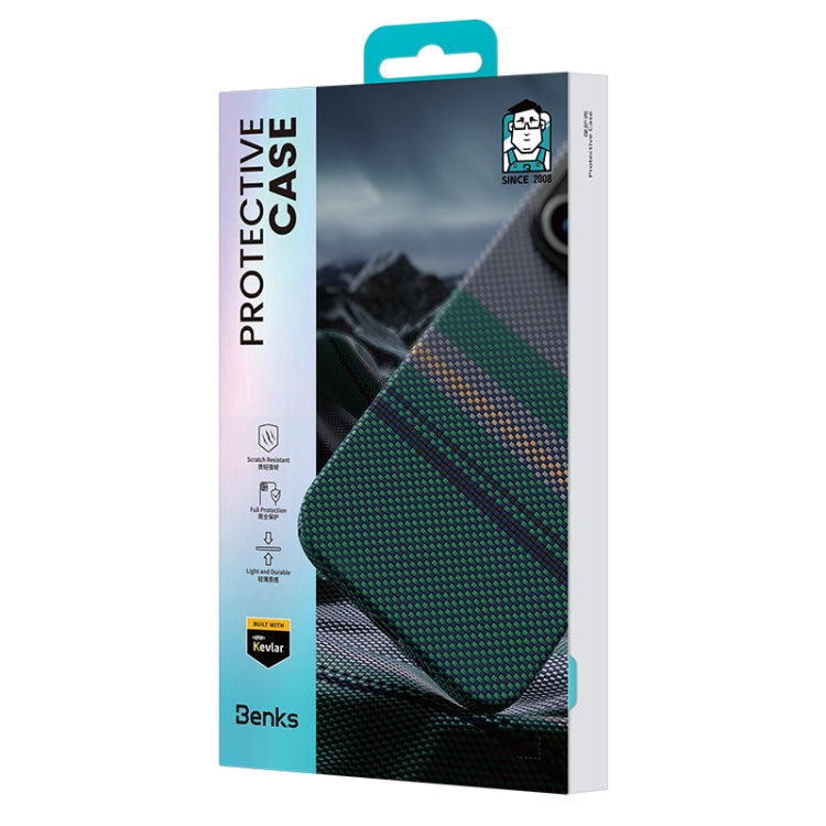 For iPhone 16 Pro Max Benks Color Shield C1 Classic Kevlar Woven MagSafe Phone Case - iPhone 16 Pro Max Cases by Benks | Online Shopping UK | buy2fix