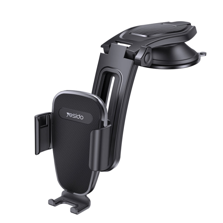 Yesido C130 Car Dashboard Suction Cup Type Mobile Phone Holder(Black) - Car Holders by Yesido | Online Shopping UK | buy2fix