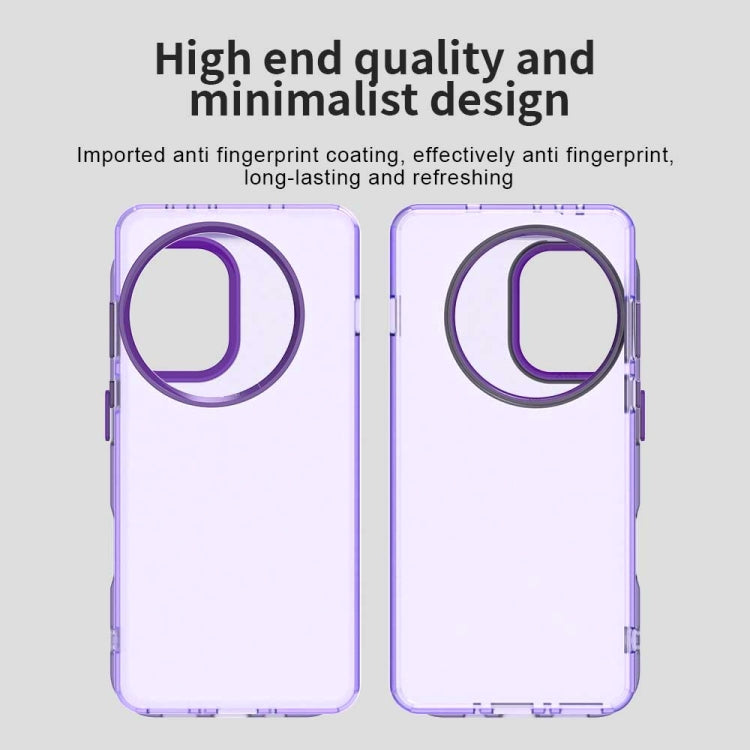 For OnePlus 13 Candy PC Hybrid TPU Shockproof Phone Case(Purple) - OnePlus Cases by buy2fix | Online Shopping UK | buy2fix