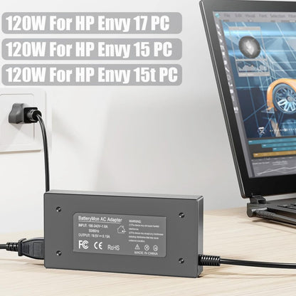 120W 19.5V 6.15A Laptop Notebook Power Adapter For HP 4.5 x 3.0, Plug:US Plug - For HP by buy2fix | Online Shopping UK | buy2fix