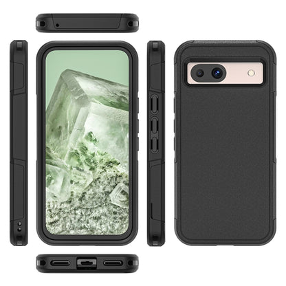 For Google Pixel 8a RedPepper Box PC Hybrid TPU Phone Case(Black) - Google Cases by RedPepper | Online Shopping UK | buy2fix