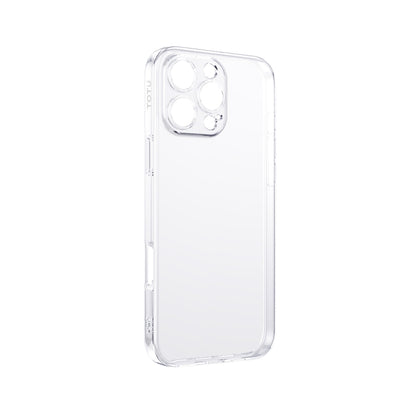 For iPhone 16 Pro Max TOTU PC-1 Soft Series Precision Lens Holes TPU Phone Case(Transparent) - iPhone 16 Pro Max Cases by TOTUDESIGN | Online Shopping UK | buy2fix