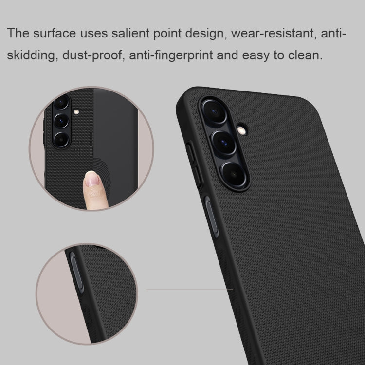 For Samsung Galaxy A16 5G NILLKIN Frosted PC Phone Case(Black) - Galaxy Phone Cases by NILLKIN | Online Shopping UK | buy2fix