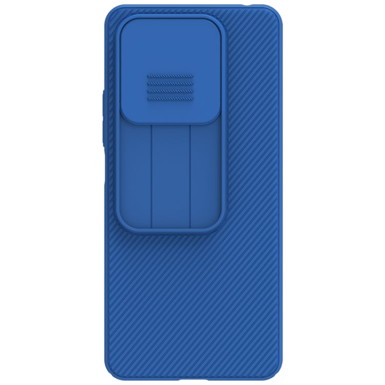 For Redmi Note 14 5G NILLKIN Black Mirror Series Camshield PC Phone Case(Blue) - Note 14 Cases by NILLKIN | Online Shopping UK | buy2fix