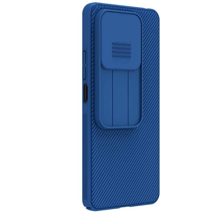 For Redmi Note 14 5G NILLKIN Black Mirror Series Camshield PC Phone Case(Blue) - Note 14 Cases by NILLKIN | Online Shopping UK | buy2fix